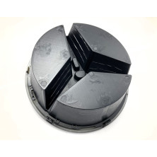 EMBLEMA DE PARRILLA DELANTERA ESTRELLA MERCEDES-BENZ NEGRO