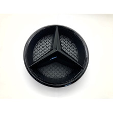 EMBLEMA DE PARRILLA DELANTERA ESTRELLA MERCEDES-BENZ NEGRO
