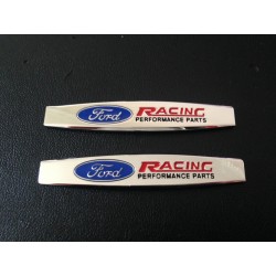 2 emblemas laterales ford racing