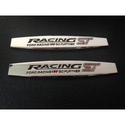 2 EMBLEMAS LATERALES FORD RACING ST