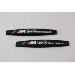 2 emblemas laterales BMW M MOTORSPORT black mate