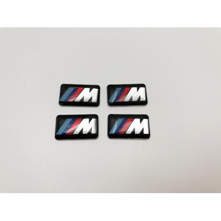 Logo BMW M llantas 18mm x 10mm