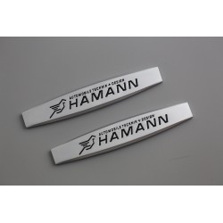 2 emblemas lateralesBMW HAMANN mate