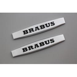 2 EMBLEMAS LATERALES MERCEDES BENZ BRABUS MATE