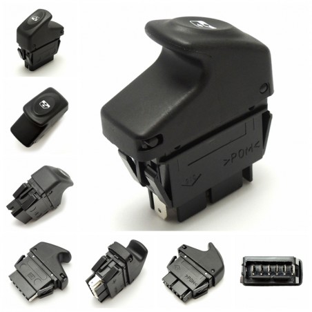 BOTÓN de 6 PINES RENAULT, KANGOO, MEGANE, CLIO 7700838100