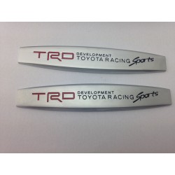 2 emblemas laterales toyota trd sports mate