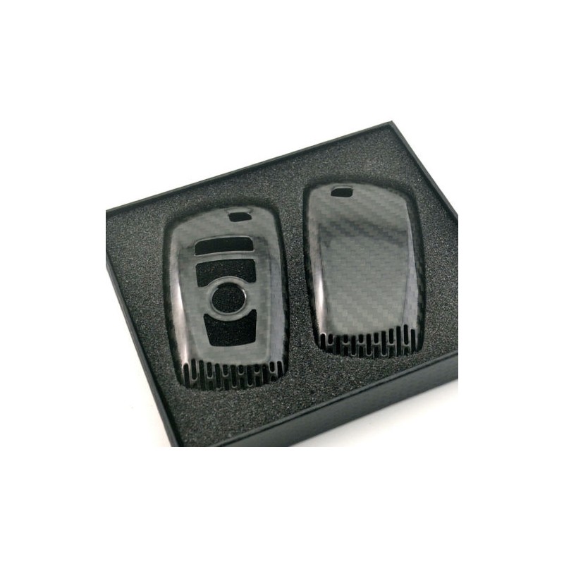 Funda de llave en carbono bmw serie 1 3 5