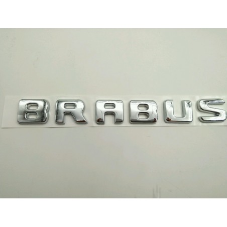 Emblema letras mercedes benz brabus