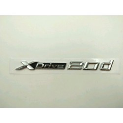 Emblema letras bmw xdrive 20d