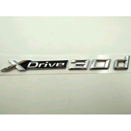 Emblema letras bmw xdrive 30d