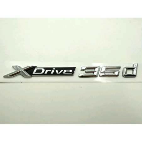 Emblema Letras bmw XDRIVE 35D