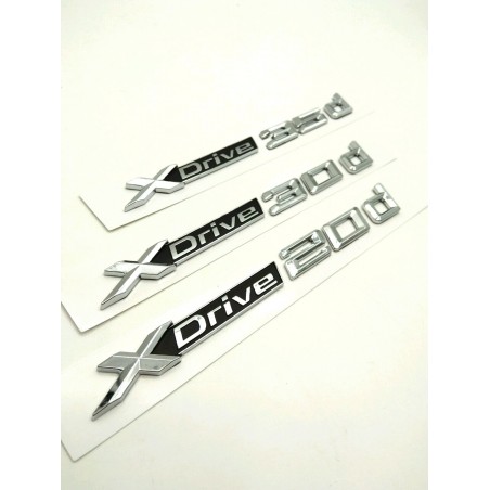 Emblema Letras bmw XDRIVE 35D