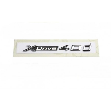 Emblema letras bmw xdrive 40d