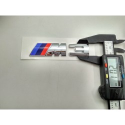 Emblema trasero bmw m3 cromado 9cm
