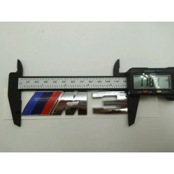 Emblema trasero bmw M3 cromado 12cm