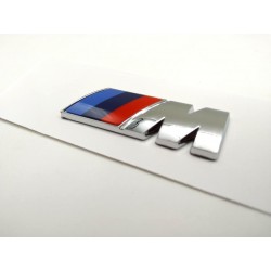 Emblema lateral pequeño bmw m 45mm plata