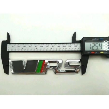 Emblema Trasero SKODA VRS Cromado