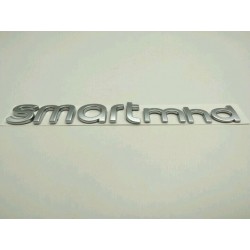 Emblema trasero smart mhd plata