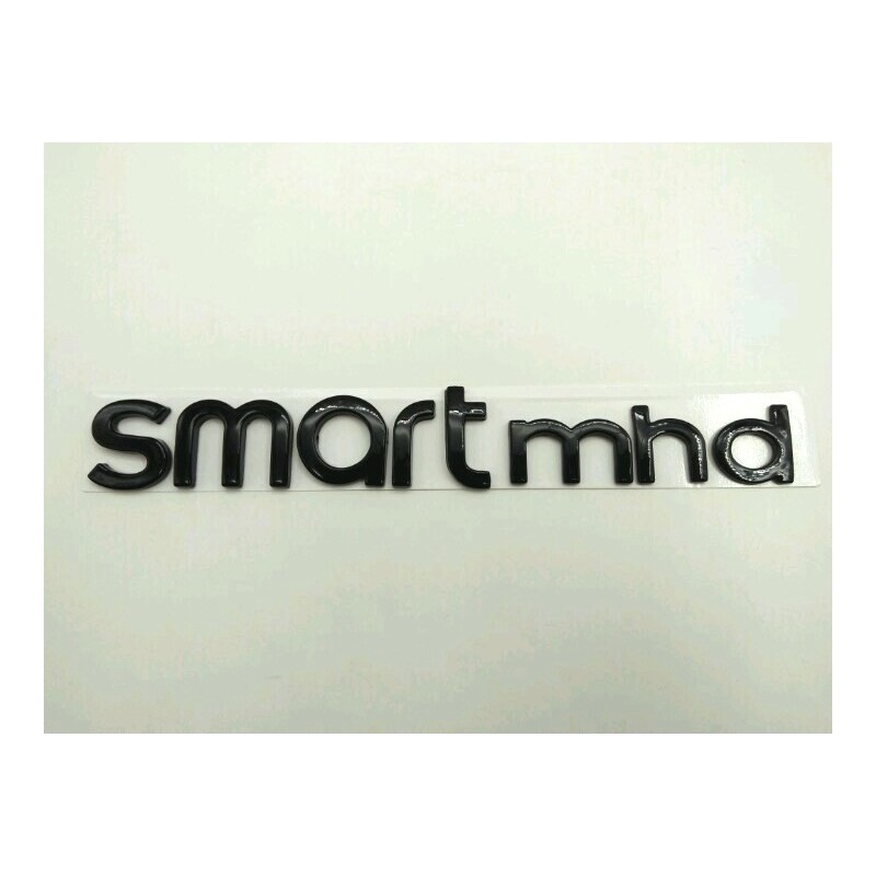 Emblema Trasero SMART MHD Negro