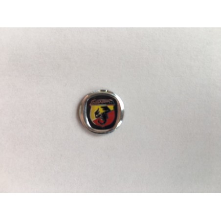 Emblema logo de llave Fiat Abarth 14mm