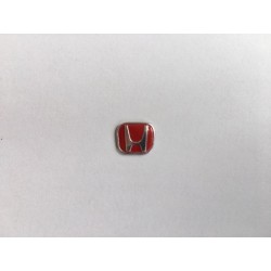 Emblema logo llave Honda rojo 12mm