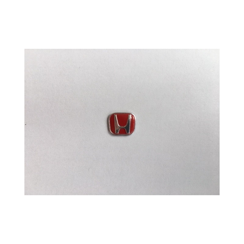 Emblema logo llave Honda rojo 12mm