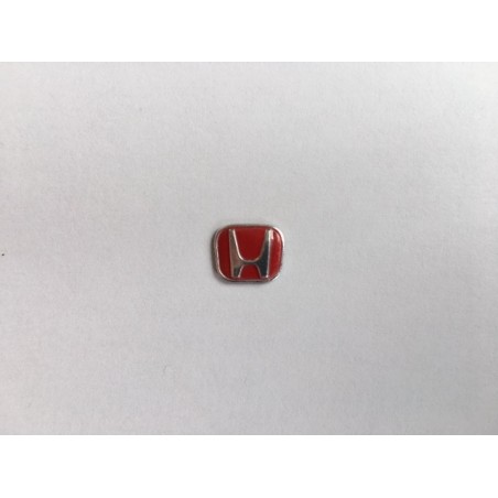 Emblema logo llave Honda rojo 12mm