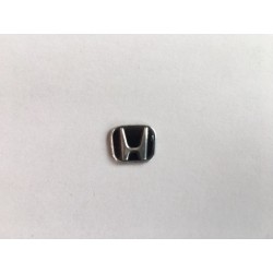 Emblema logo llave Honda negro 12mm