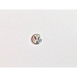 EMBLEMA LOGO LLAVE VOLKSWAGEN NEGRO 10MM