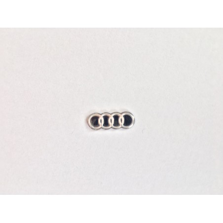 Emblema logo llave Audi 16mm