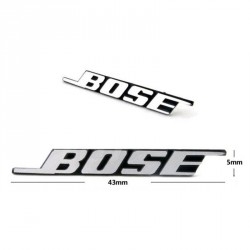 Set de 4 emblemas logo interior Bose 40mm
