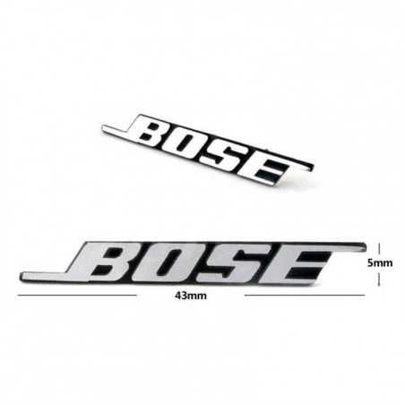 Set de 4 emblemas logo interior Bose 40mm
