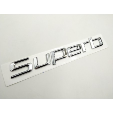 Emblema logo trasero Skoda Superb