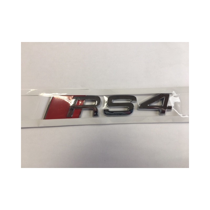 EMBLEMA TRASERO AUDI RS4