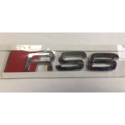 Emblema trasero audi rs6