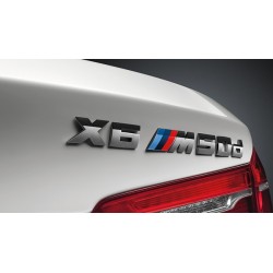 EMBLEMA TRASERO LETRAS BMW X6M50D CROMADAS