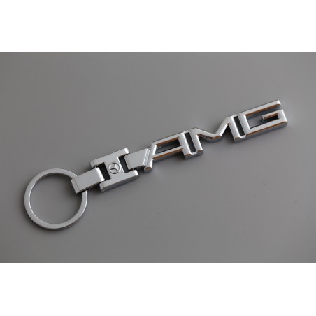 LLAVERO AMG METALICO CROMADO