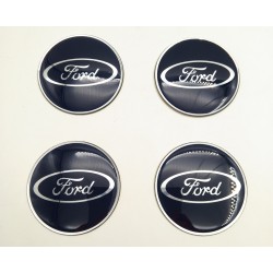 Chapas de centro de rueda Ford 60mm