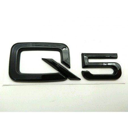 Emblema trasero audi q5 negro