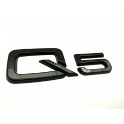 Emblema trasero audi q5 negro