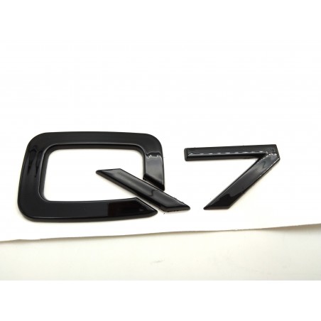 EMBLEMA TRASERO AUDI Q7 NEGRO
