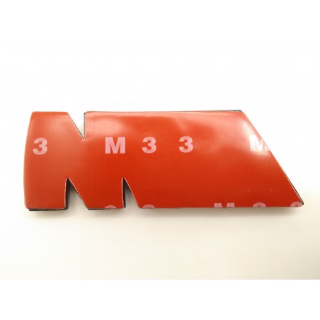 EMBLEMA TRASERO BMW M NEGRO MATE