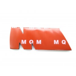 EMBLEMA TRASERO BMW M NEGRO BANDERA ALEMANA