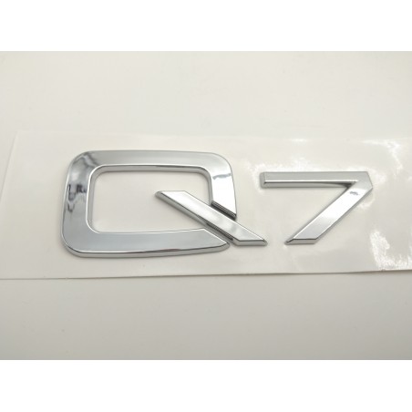 EMBLEMA TRASERO AUDI Q7 CROMADO