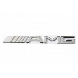 Emblema trasero letras cromadas amg mercedes