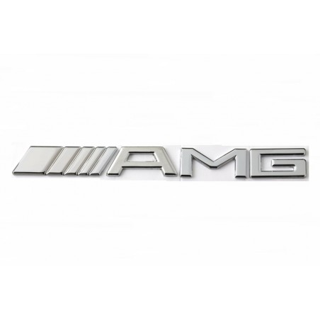 EMBLEMA TRASERO LETRAS MERCEDES-BENZ AMG CROMADAS