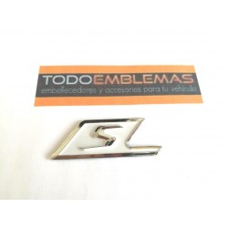 EMBLEMA TRASERO S FONDO BLANCO MODELO AMG MERCEDES