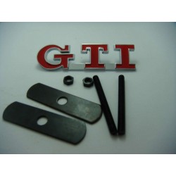 EMBLEMA PARRILLA GTI Rojo