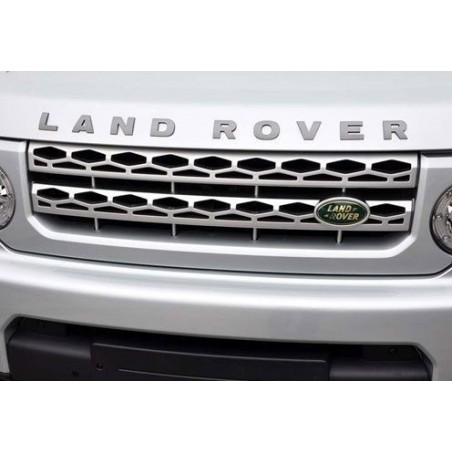 EMBLEMA DELANTERO O TRASERO LETRAS LAND ROVER PLATA