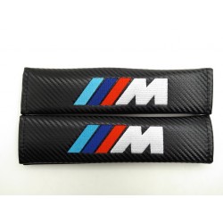 Juego de 2 cubrecinturones bmw m carbono